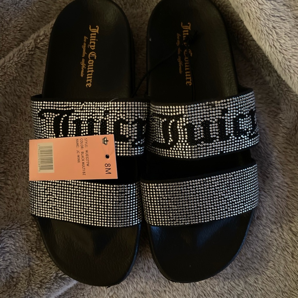 Juicy Couture Size 8 Sandals
